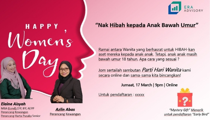 ERA Advisory - Woman's Day Event - 17 Mar 23 ERA Advisory - Woman's Day Event - 17 Mar 23