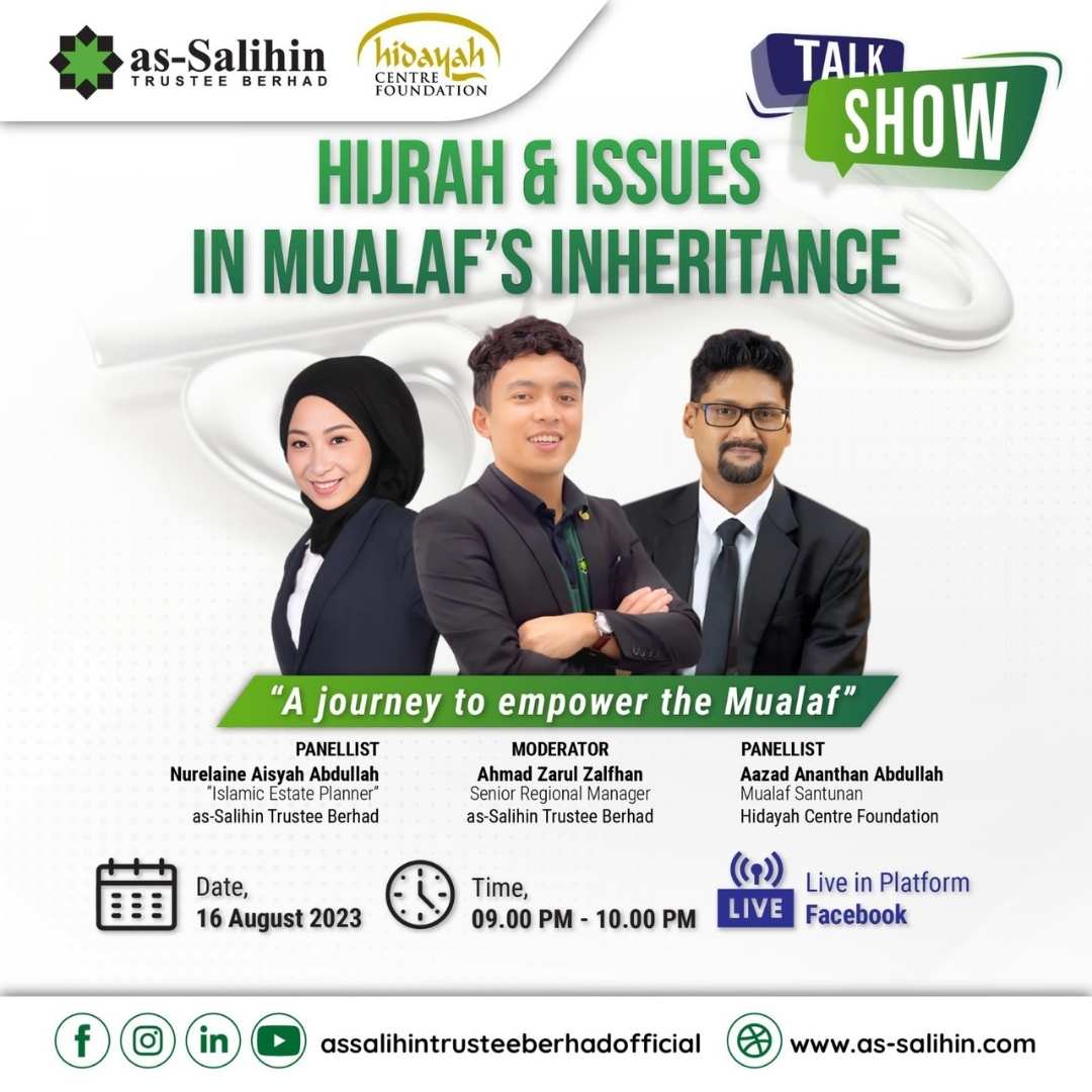 Hijrah & Issues In Mualafs Inheritance Hijrah & Issues In Mualafs Inheritance